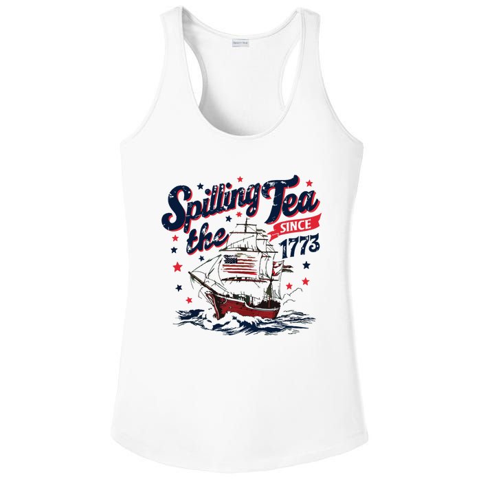 Funny History Teacher 4th July Ladies PosiCharge Competitor Racerback Tank