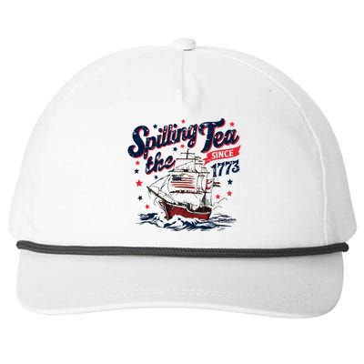 Funny History Teacher 4th July Snapback Five-Panel Rope Hat