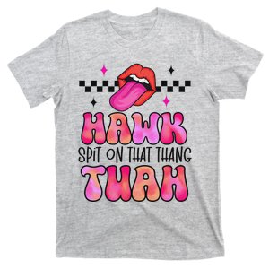 Funny Hawk Tush Spit Design T-Shirt