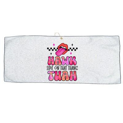 Funny Hawk Tush Spit Design Large Microfiber Waffle Golf Towel