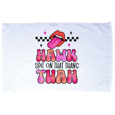 Funny Hawk Tush Spit Design Microfiber Hand Towel