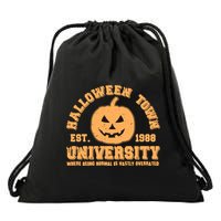 Funny Halloween Town University Est 1988 Where Being Normal Is Vastly Overrated Drawstring Bag