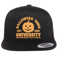 Funny Halloween Town University Est 1988 Where Being Normal Is Vastly Overrated Flatbill Hat