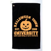 Funny Halloween Town University Est 1988 Where Being Normal Is Vastly Overrated Golf Towel