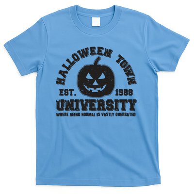 Funny Halloween Town University Est 1988 Where Being Normal Is Vastly Overrated T-Shirt