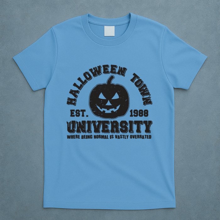 Funny Halloween Town University Est 1988 Where Being Normal Is Vastly Overrated T-Shirt