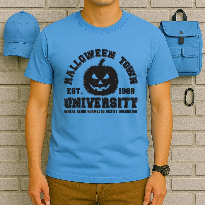 Funny Halloween Town University Est 1988 Where Being Normal Is Vastly Overrated T-Shirt
