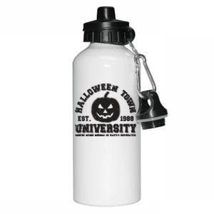 Funny Halloween Town University Est 1988 Where Being Normal Is Vastly Overrated Aluminum Water Bottle