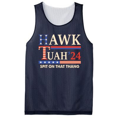 Funny Hawk Tuah 24 Spit On That Thang Mesh Reversible Basketball Jersey Tank