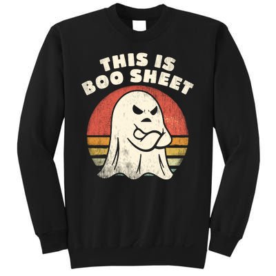 Funny Halloween This Is Boo Sheet Halloween Costumes For Adults Kids Sweatshirt