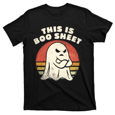 Funny Halloween This Is Boo Sheet Halloween Costumes For Adults Kids T-Shirt