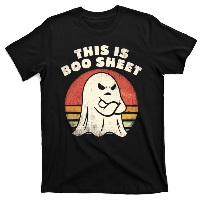 Funny Halloween This Is Boo Sheet Halloween Costumes For Adults Kids T-Shirt