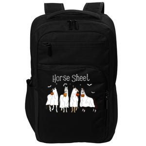 Funny Horse This Is Boo Sheet Ghost Boo Halloween Outfit Impact Tech Backpack