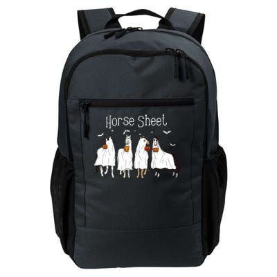 Funny Horse This Is Boo Sheet Ghost Boo Halloween Outfit Daily Commute Backpack