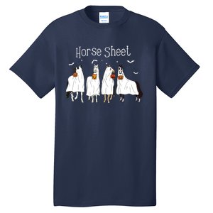 Funny Horse This Is Boo Sheet Ghost Boo Halloween Outfit Tall T-Shirt