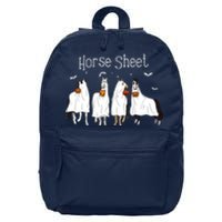 Funny Horse This Is Boo Sheet Ghost Boo Halloween Outfit 16 in Basic Backpack