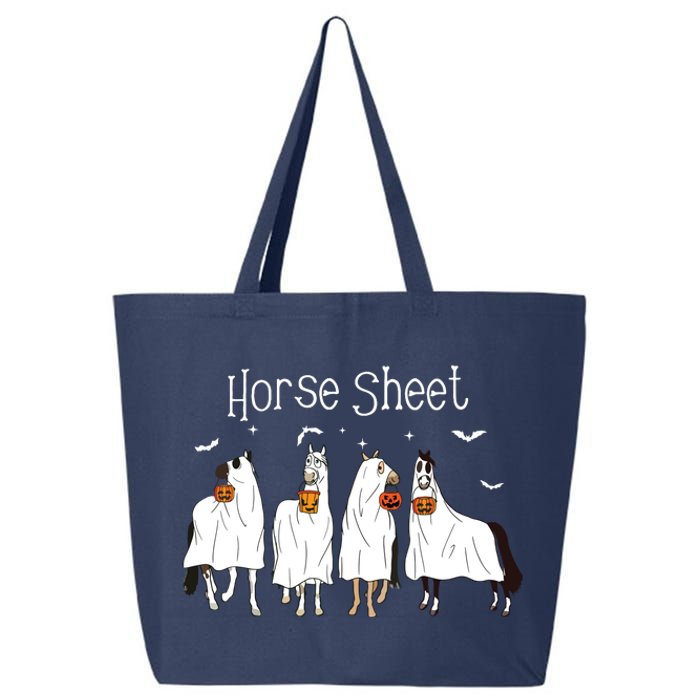 Funny Horse This Is Boo Sheet Ghost Boo Halloween Outfit 25L Jumbo Tote