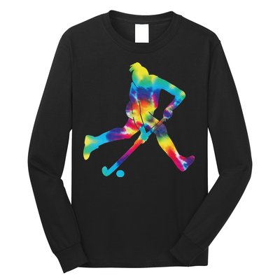 Field Hockey Tie Dye Long Sleeve Shirt