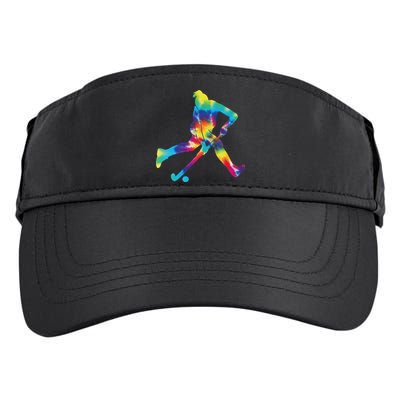 Field Hockey Tie Dye Adult Drive Performance Visor
