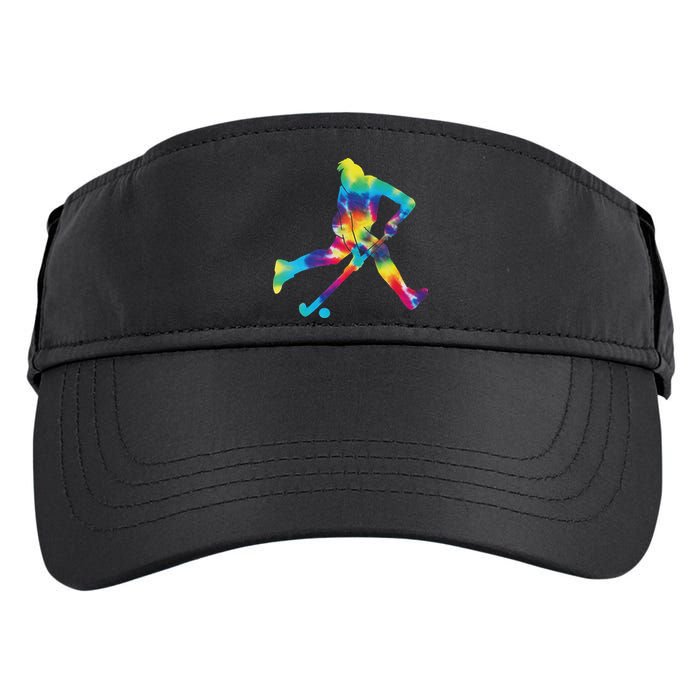 Field Hockey Tie Dye Adult Drive Performance Visor