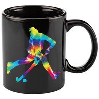 Field Hockey Tie Dye 11oz C Handle Ceramic Mug