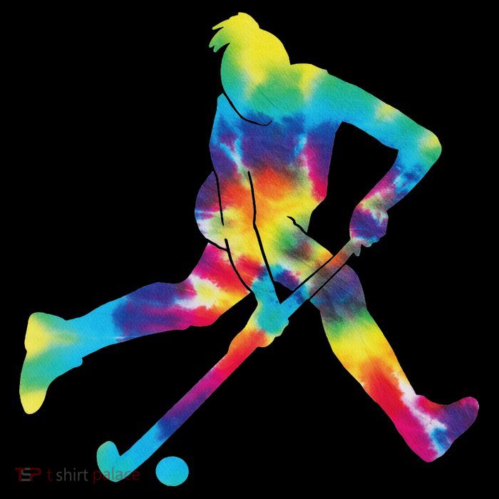 Field Hockey Tie Dye 16 in Basic Backpack