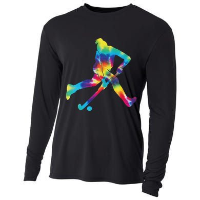 Field Hockey Tie Dye Cooling Performance Long Sleeve Crew