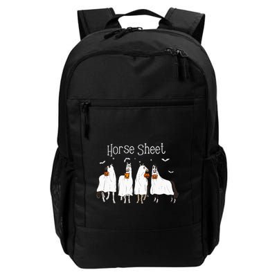 Funny Horse This is Boo Sheet Ghost Boo Halloween Outfit Backpack