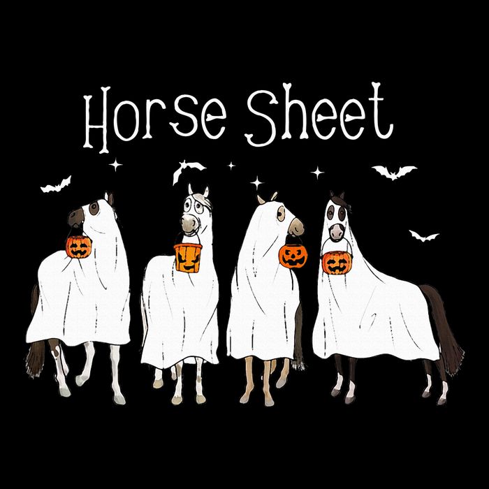 Funny Horse This is Boo Sheet Ghost Boo Halloween Outfit Flat Bill Trucker Hat
