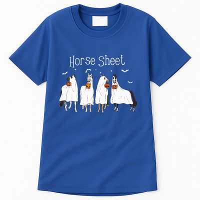 Funny Horse This is Boo Sheet Ghost Boo Halloween Outfit Tall T-Shirt