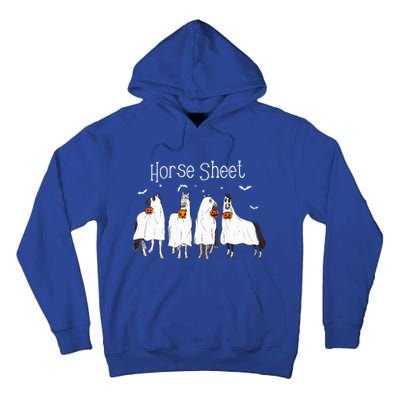 Funny Horse This is Boo Sheet Ghost Boo Halloween Outfit Tall Hoodie