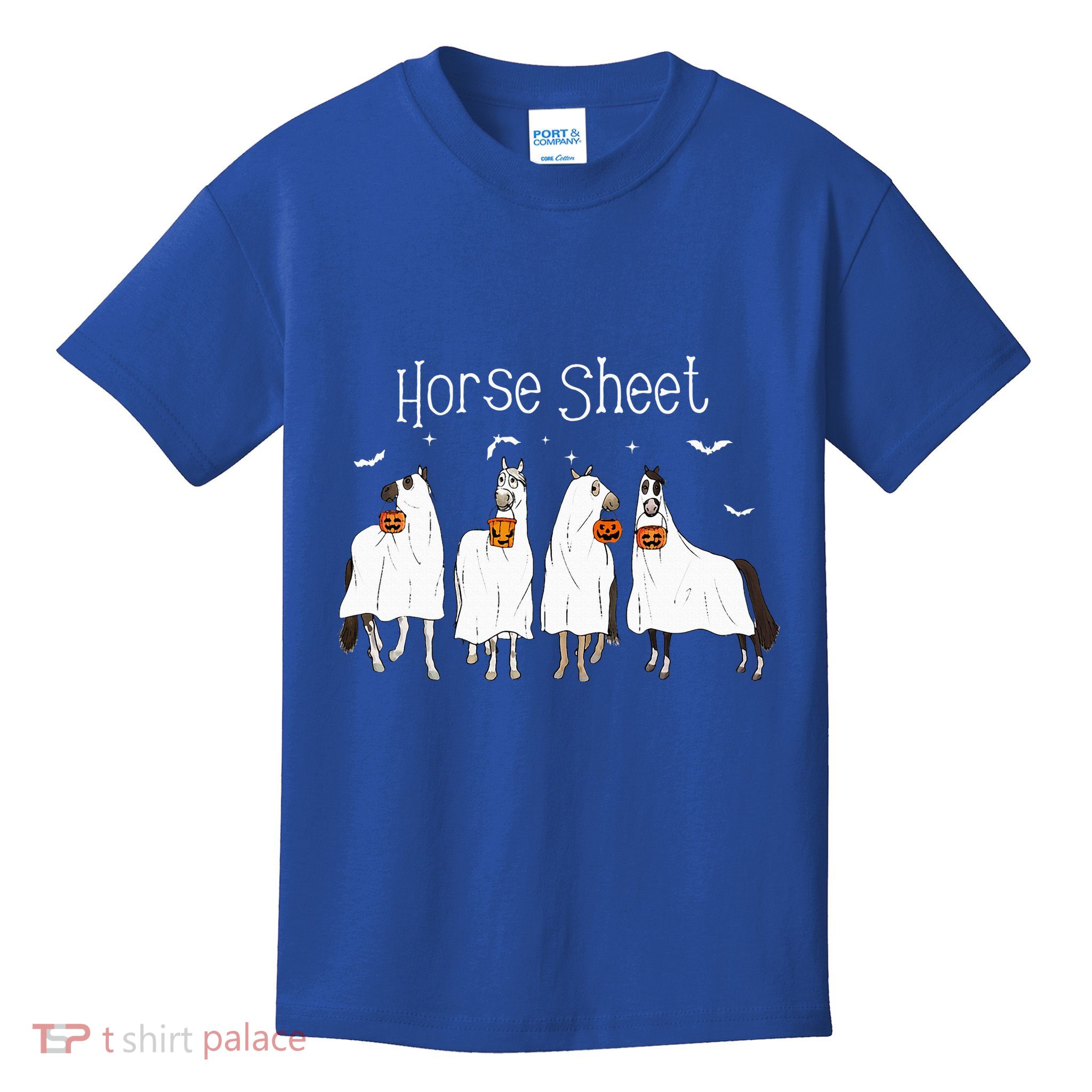 Funny Horse This is Boo Sheet Ghost Boo Halloween Outfit Kids T-Shirt