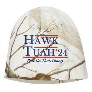 Funny Hawk Tuah 24 Kati - Camo Knit Beanie