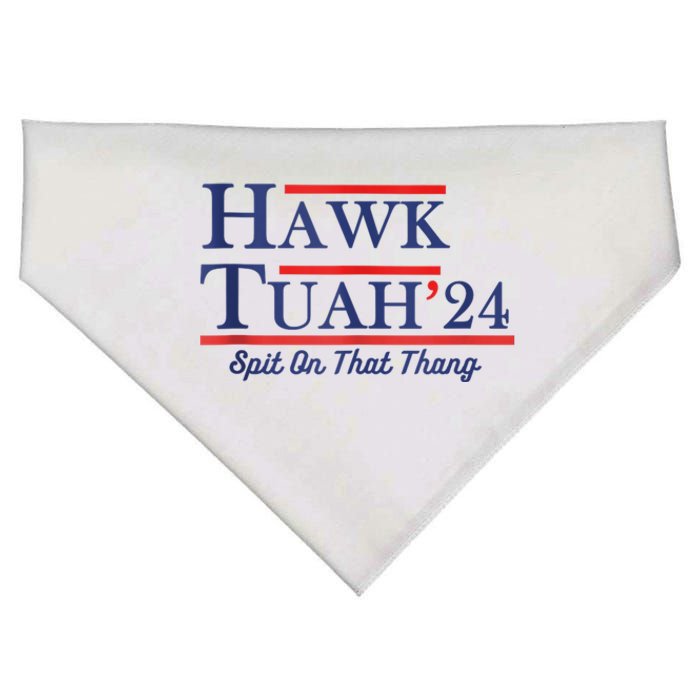 Funny Hawk Tuah 24 USA-Made Doggie Bandana