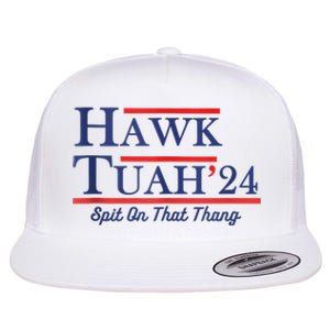 Funny Hawk Tuah 24 Flat Bill Trucker Hat