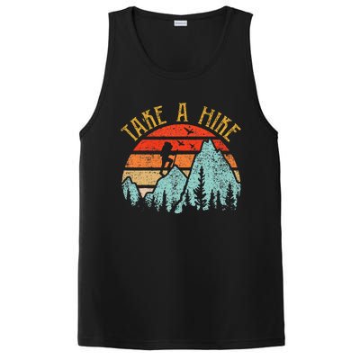 Funny Hikingshirt Take A Hike Mountain Hiker PosiCharge Competitor Tank