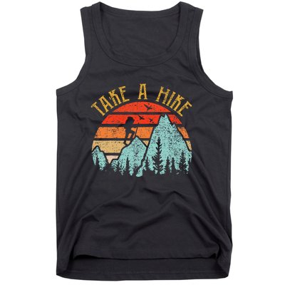 Funny Hikingshirt Take A Hike Mountain Hiker Tank Top