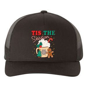 Festive Holiday Treats Christmas Tree Cake Gingerbread Santa Cookies Yupoong Adult 5-Panel Trucker Hat