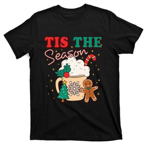 Festive Holiday Treats Christmas Tree Cake Gingerbread Santa Cookies T-Shirt