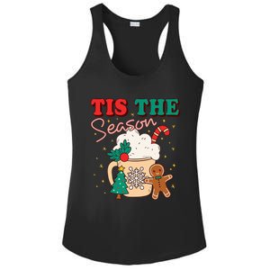 Festive Holiday Treats Christmas Tree Cake Gingerbread Santa Cookies Ladies PosiCharge Competitor Racerback Tank