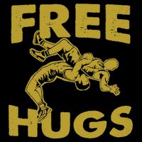Free Hugs T Wrestling Gift For Coach Wrestler Backpack