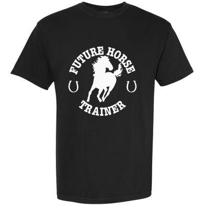 Future Horse Trainer For  Garment-Dyed Heavyweight T-Shirt