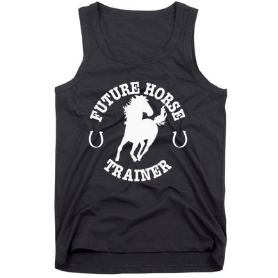 Future Horse Trainer For  Tank Top