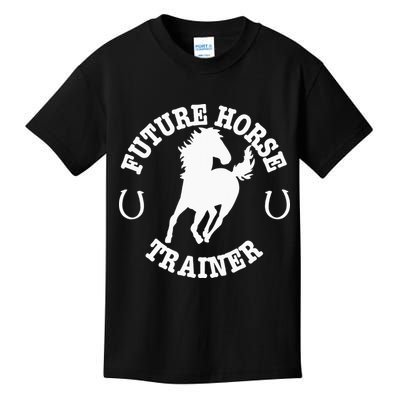 Future Horse Trainer For  Kids T-Shirt