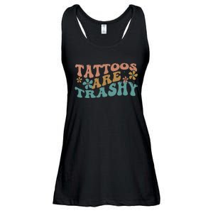 Funny Humor Tattoo Artist Tattoos Are Trashy Sarcastic Ladies Essential Flowy Tank