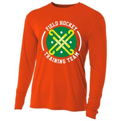 Field Hockey Training Team / Coach Fans Players Game Day Gift Cooling Performance Long Sleeve Crew