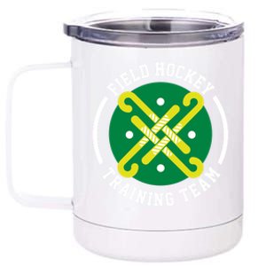 Field Hockey Training Team / Coach Fans Players Game Day Gift 12 oz Stainless Steel Tumbler Cup