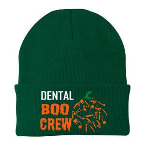 Funny Halloween Tooth Pumpkin For Dentist Boo Crew Funny Gift Knit Cap Winter Beanie