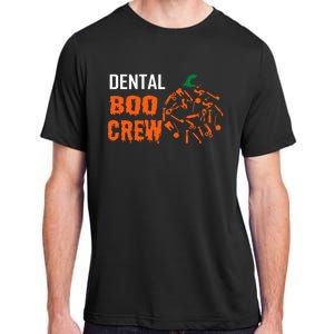 Funny Halloween Tooth Pumpkin For Dentist Boo Crew Funny Gift Adult ChromaSoft Performance T-Shirt