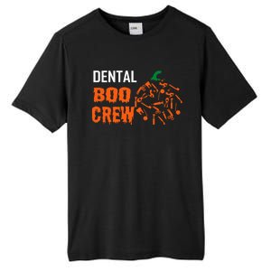 Funny Halloween Tooth Pumpkin For Dentist Boo Crew Funny Gift Tall Fusion ChromaSoft Performance T-Shirt